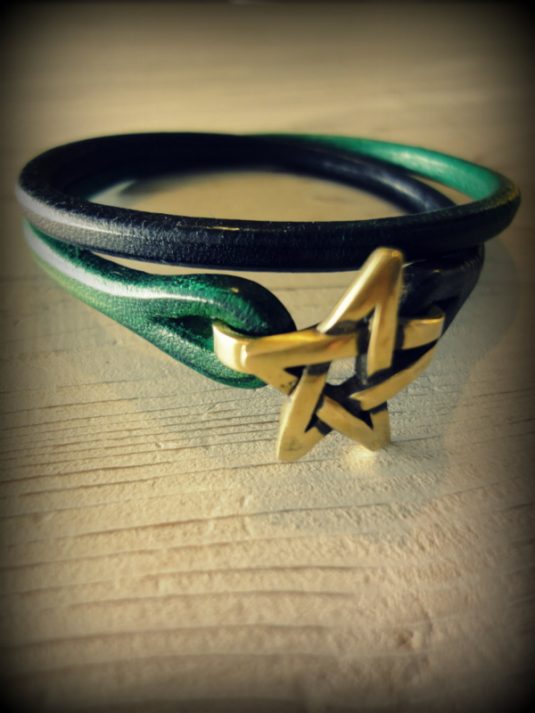 GNARLY Lilac Celtic Star Bracelet