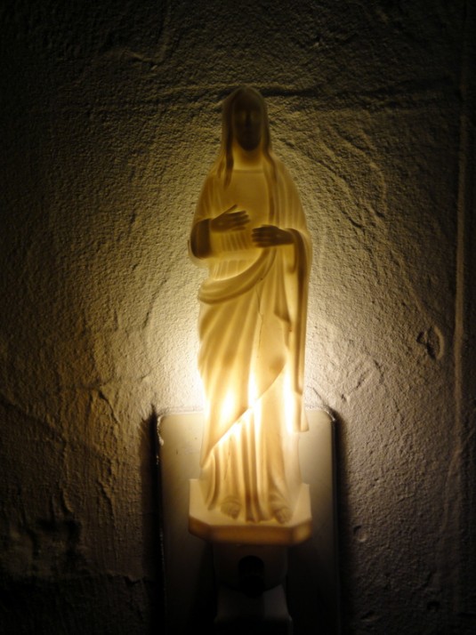 NIGHT LIGHT “Jesus” or “Mary” GNARLY