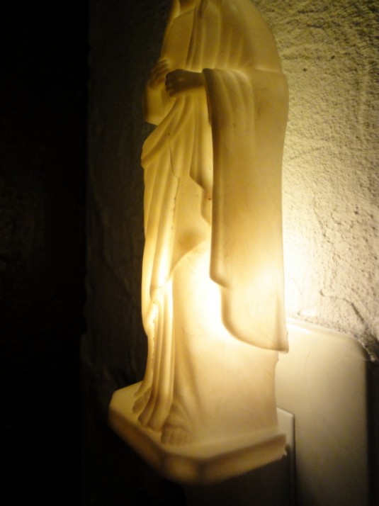 NIGHT LIGHT “Jesus” or “Mary” GNARLY