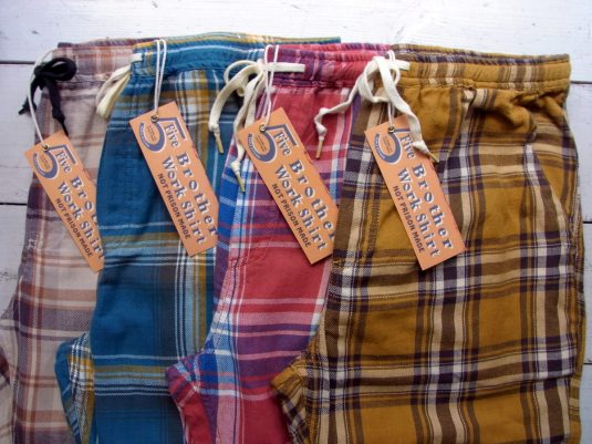  FIVE BROTHER “ Check Easy Pants ”
